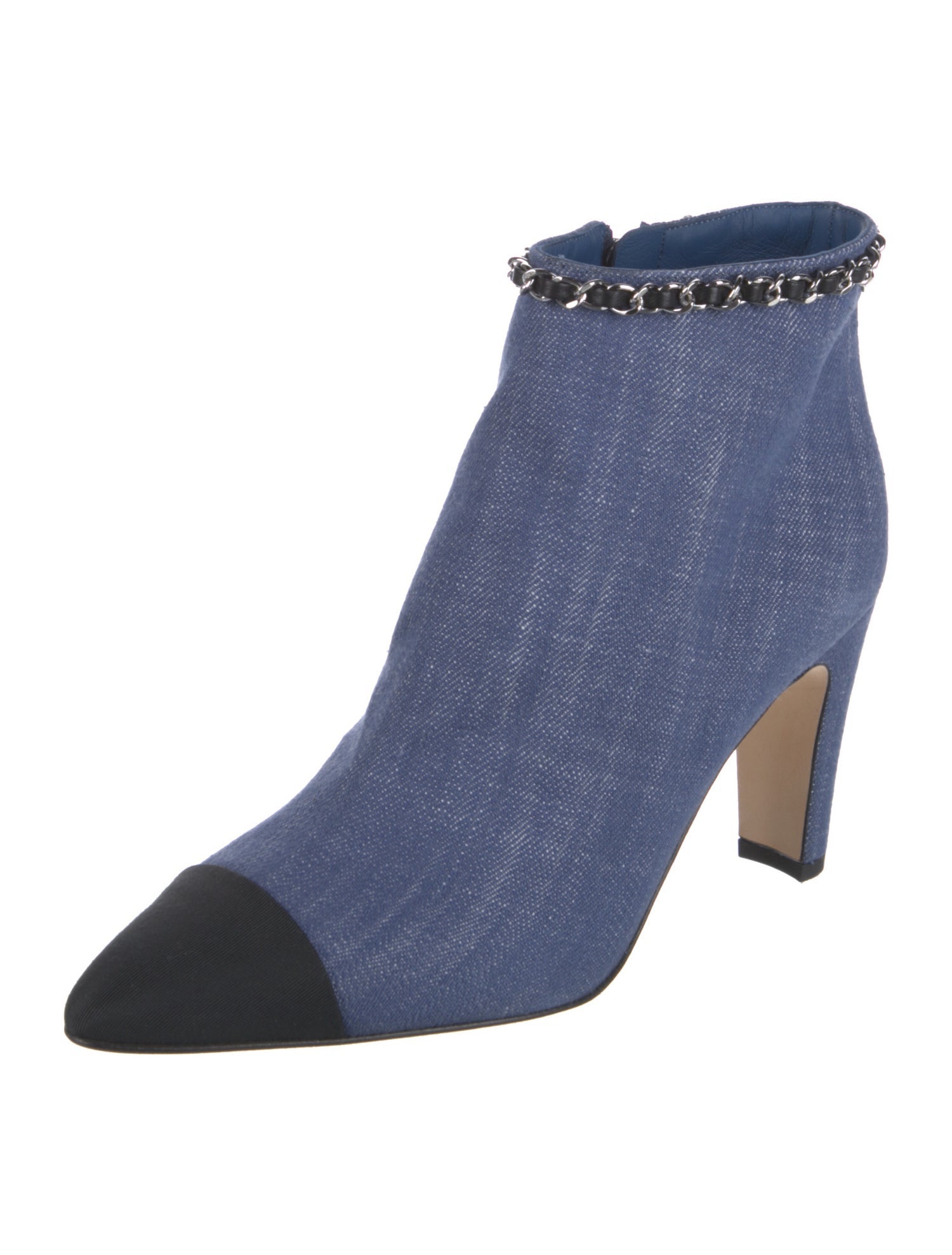 Chanel 2020 Interlocking CC Logo Boots